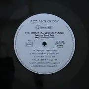 LP - Lester Young Featuring Count Basie - The Immortal Lester Young