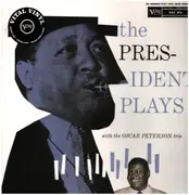 LP - Lester Young /Oscar Peterson - The President Plays With The Oscar Peterson Trio - Mono