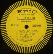 LP - Lester Young With Count Basie Orchestra - Let's Go To Prez