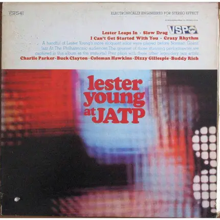 Lester Young - Lester Young At JATP