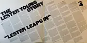 Double LP - Lester Young - The Lester Young Story Vol 4 'Lester Leaps In' - Mono