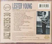 CD - Lester Young - Verve Jazz Masters 30