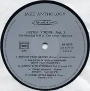 LP - Lester Young - Vol. 2 - Live Recordings 1948-1956