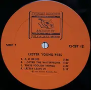 LP - Lester Young - Pres