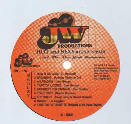 Leston Paul And The New York Connection - Hot & Sexy