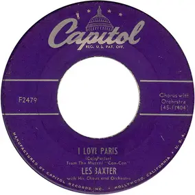 Les Baxter - I Love Paris / Gigi