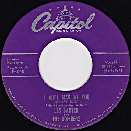 Les Baxter, His Chorus And Orchestra / Les Baxter And The Bombers - Blue Mirage
