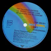 Double LP - Les Brown - The Palladium Presents - Live In Concert - NO COVER