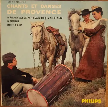L'Escolo Mistralenco Avec Christian Sicard Et Michel Bontoux - Chants Et Danses De Provence