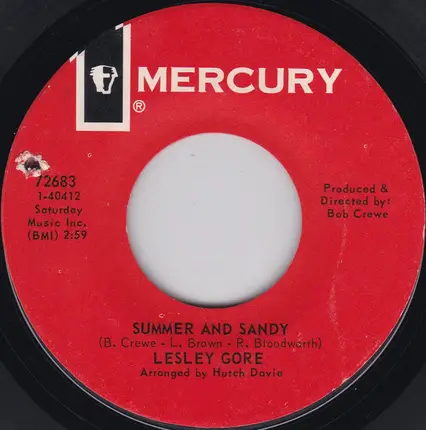 Lesley Gore - Summer And Sandy