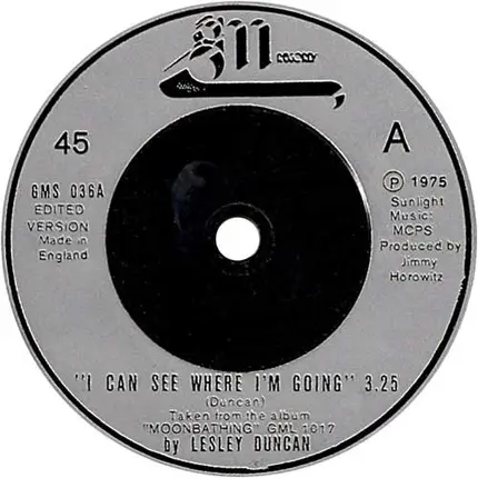 Lesley Duncan - I Can See Where I'm Going