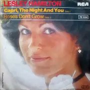 7inch Vinyl Single - Lesley Hamilton - Capri, The Night And You