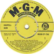 7inch Vinyl Single - Leslie Caron , Maurice Chevalier , Louis Jourdan , Hermione Gingold - Gigi (No. 3)