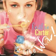 CD Single - Leslie Carter - Like, Wow! - stickers