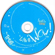 CD Single - Leslie Carter - Like, Wow! - stickers