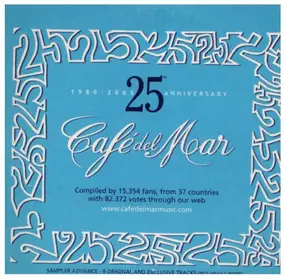 Jo Manji - Café Del Mar - 25th Anniversary (1980-2005) (Promo Sampler)