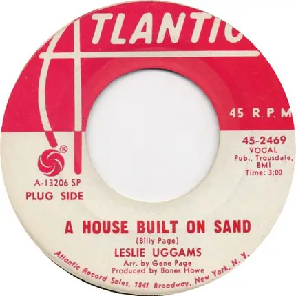 Leslie Uggams - A House Built On Sand / I Who Have Nothing