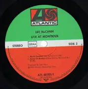 Double LP - Les McCann - Live At Montreux
