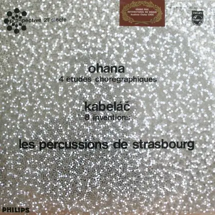 Les Percussions De Strasbourg - 4 Etudes Chorégraphiques / 8 Inventions