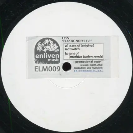 Less - Elastic Notes EP