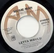 Letta Mbulu - Music Man / Rainy Day Music
