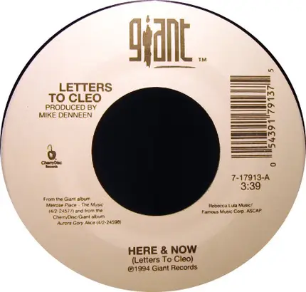 Letters To Cleo - Here & Now / Big Star