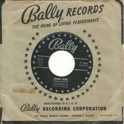 Lew Douglas - Kiss Bubbles / Night Bird