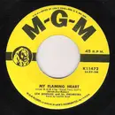 7inch Vinyl Single - Lew Douglas And His Orchestra - My Flaming Heart / Ruby