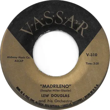 Lew Douglas And His Orchestra - Just Suppose / Madrileno