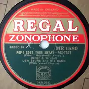 Lew Stone and His Band - Pop! Goes Your Heart / Beauty Must Be Loved