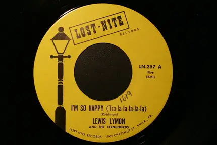 Lewis Lymon & The Teenchords - I'm So Happy (Tra-La-La-La-La-La)