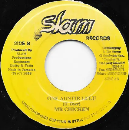 Lexxus / Mr. Chicken - Do You Hear / One Auntie Lulu
