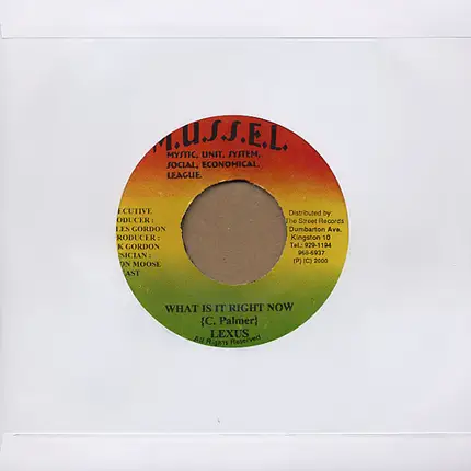 Lexxus / Week-En - What Is The Right Now / Love It