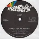 12inch Vinyl Single - Lime - Baby, I'll Be Yours / Agent 406
