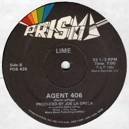 Lime - Baby, I'll Be Yours / Agent 406
