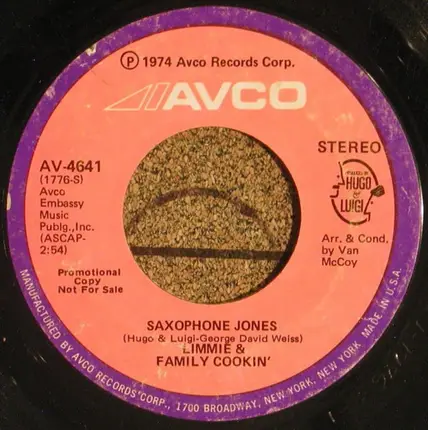 Limmie & Family Cookin' - Saxophone Jones