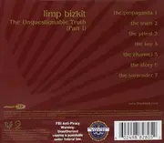 CD - Limp Bizkit - The Unquestionable Truth (Part 1)