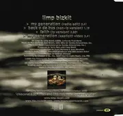 CD Single - Limp Bizkit - My Generation
