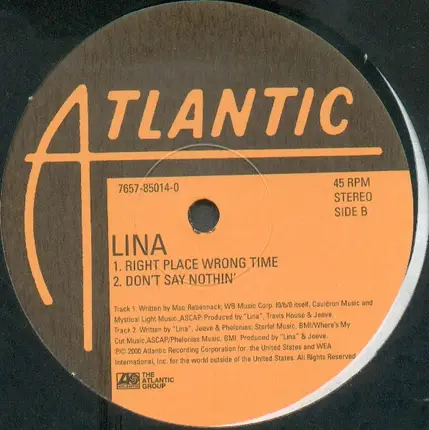 Lina - Album Sampler