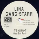 12inch Vinyl Single - Lina / Fat Joe - It's Alright (Gang Starr Remix) / We Thuggin'