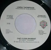7inch Vinyl Single - Linda Thompson - One Clear Moment