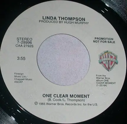 Linda Thompson - One Clear Moment
