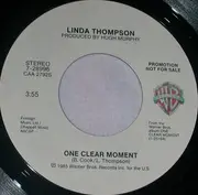 7inch Vinyl Single - Linda Thompson - One Clear Moment