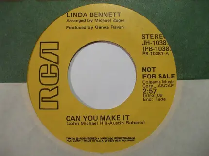 Linda Bennett - Can You Make It