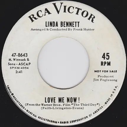 Linda Bennett - This Is The Last Time (I'll Cry Over You)