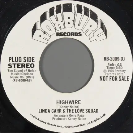 Linda Carr & The Love Squad - Highwire