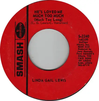 Linda Gail Lewis - South Side Soul Society Chapter #1 / He's Loved Me Much Too Much (Much Too Long)