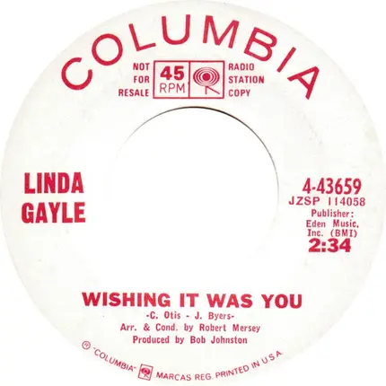 Linda Gayle - Fly Away