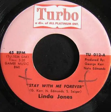 Linda Jones - Stay With Me Forever