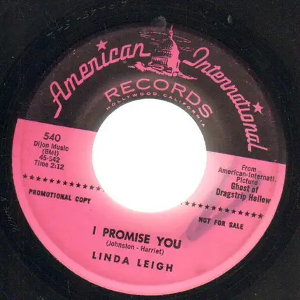 Linda Leigh And The Treasure Tones - My Guy / I Promise You